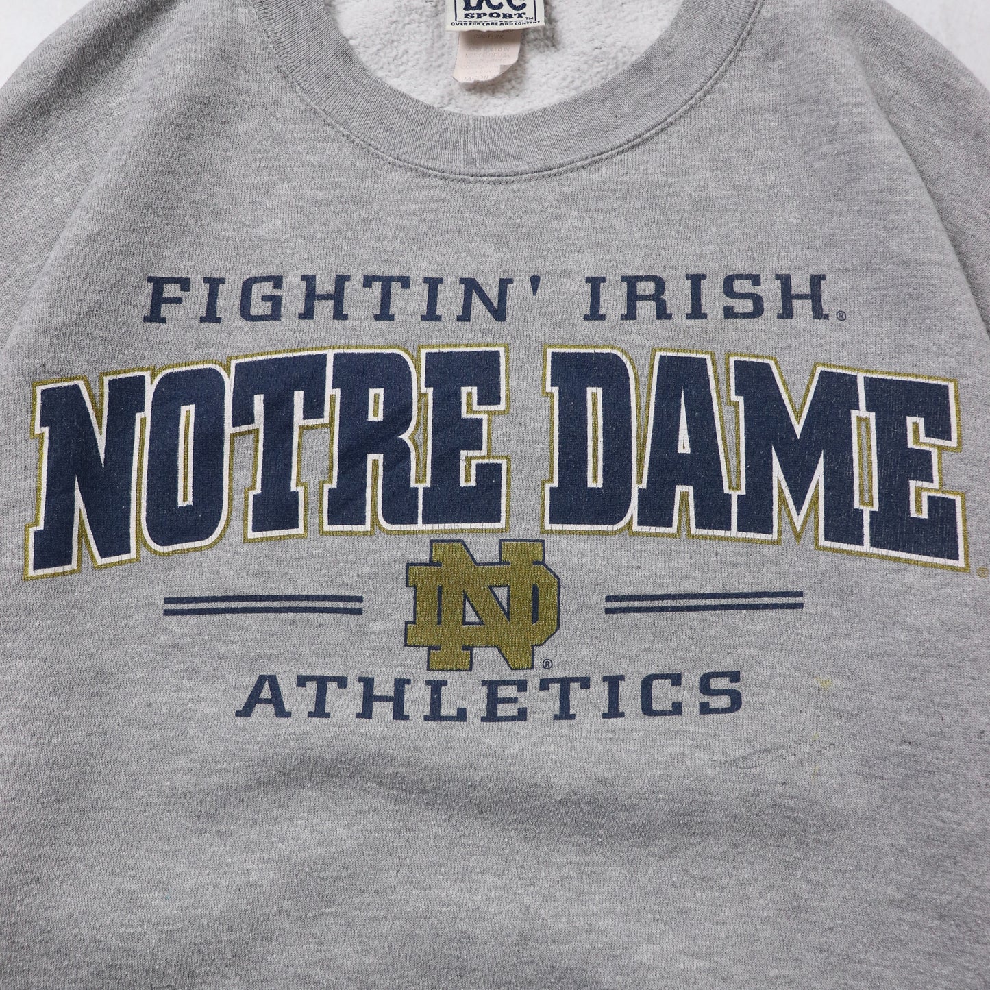 Vintage 90s Notre Dame Fightin Irish NCAA Crewneck - M
