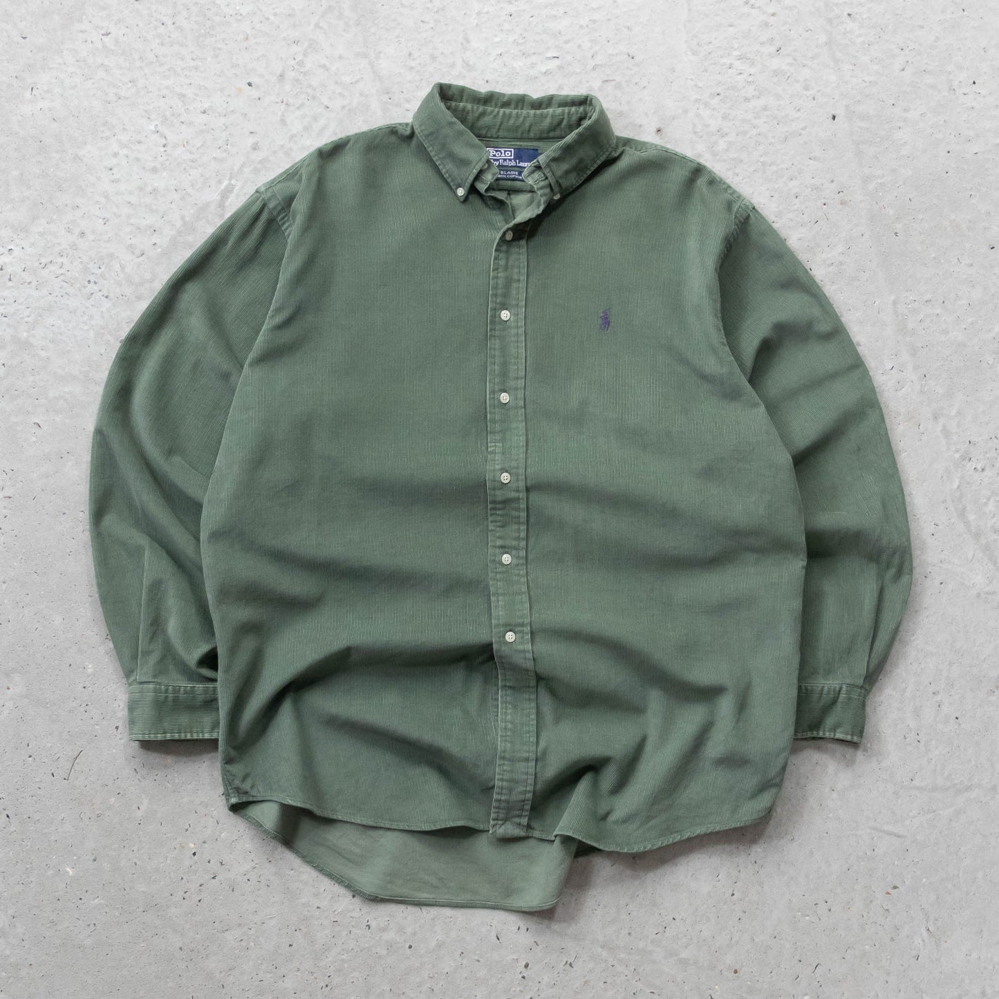 Polo Ralph Lauren Corduroy Button Up Shirt - 90s (L)