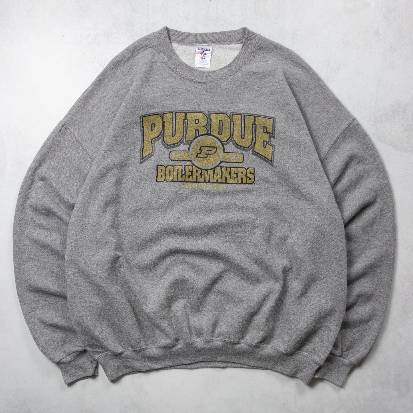 Vintage 90s Purdue Boilermakers NCAA Crewneck - XXL