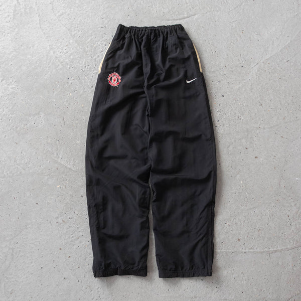 Vintage Nike Manchester United Football Track Pants - L