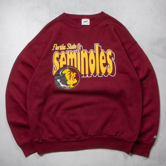 Vintage 80s Florida State Seminoles NCAA Crewneck - XL