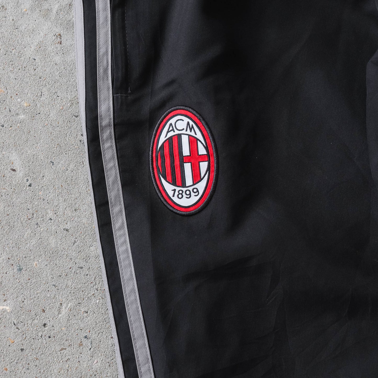Vintage Adidas AC Milan Football Track Pants - S