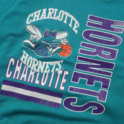 Vintage 90s Charlotte Hornets NBA Crewneck - S