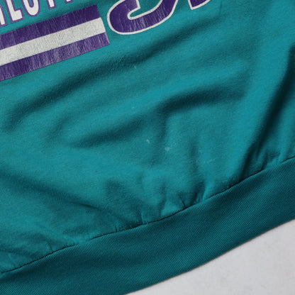 Vintage 90s Charlotte Hornets NBA Crewneck - S