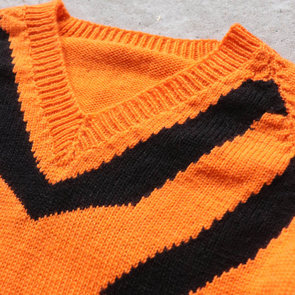 Balmain Tigers Handmade Knit Sweater - 80s? (L)