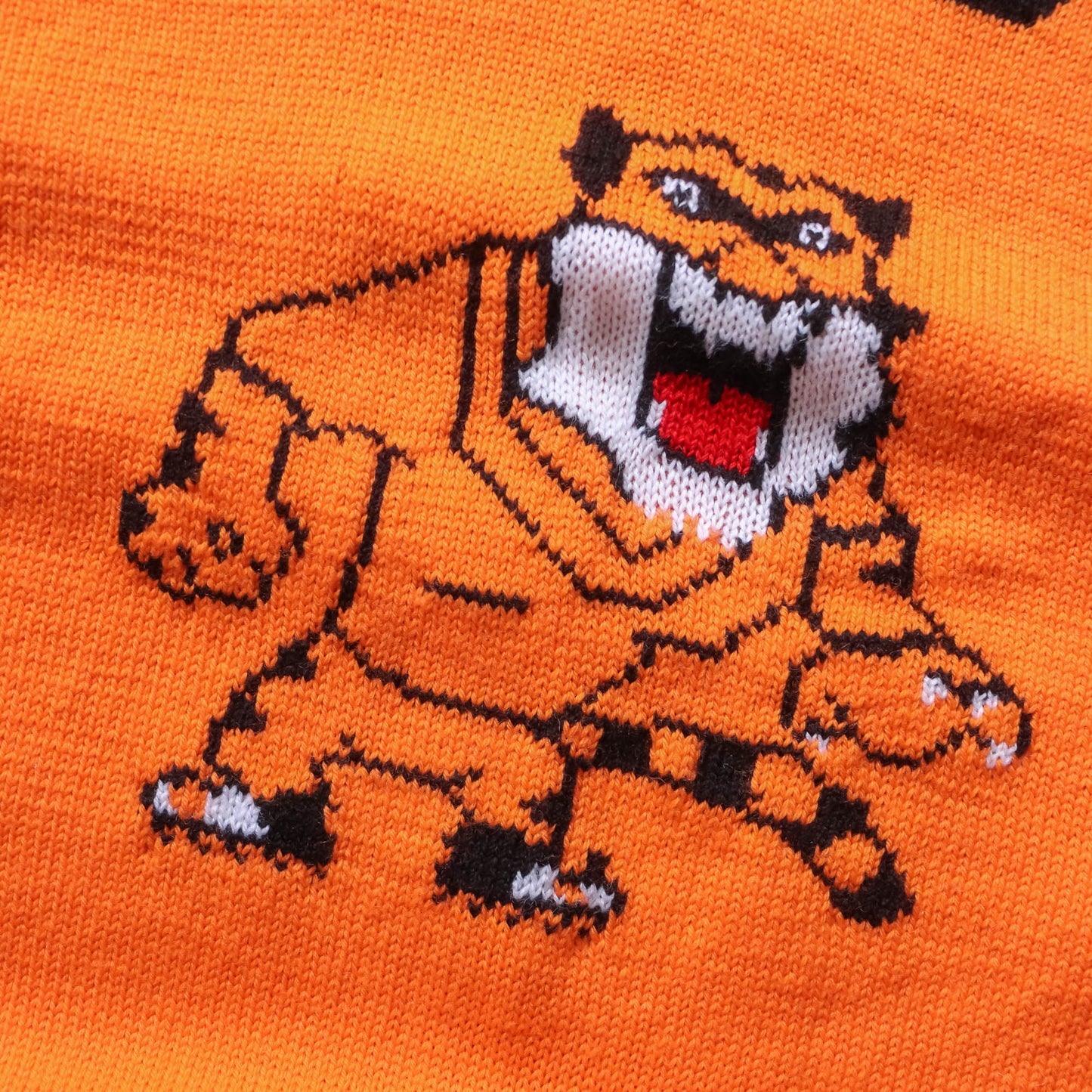 Balmain Tigers Handmade Knit Sweater - 80s? (L)