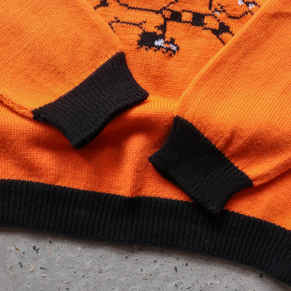 Balmain Tigers Handmade Knit Sweater - 80s? (L)