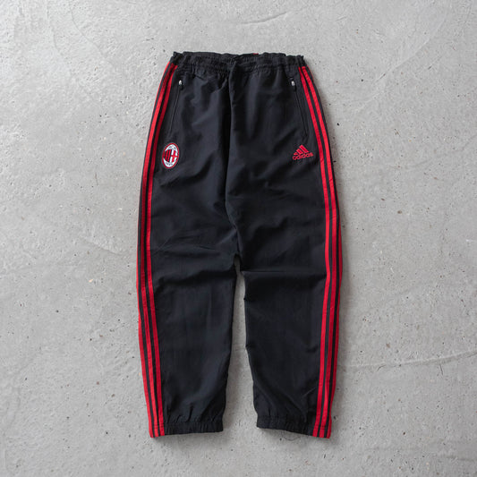 Vintage Adidas AC Milan Football Track Pants - L