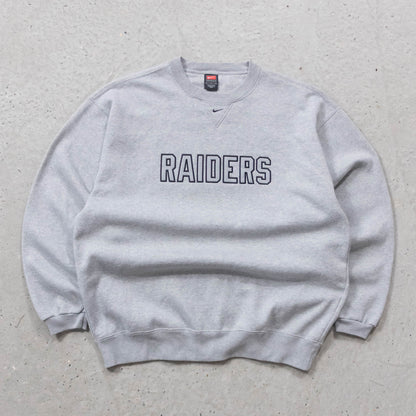 Oakland Raiders Nike Centre Swoosh Sweatshirt - 90s (L)