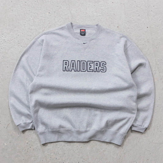 Oakland Raiders Nike Centre Swoosh Sweatshirt - 90s (L)