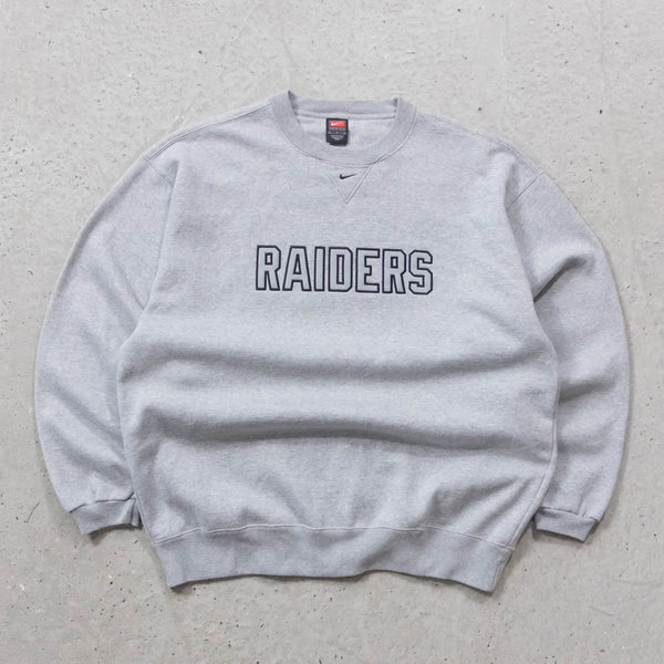 Oakland Raiders Nike Centre Swoosh Sweatshirt - 90s (L)