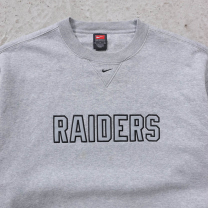 Oakland Raiders Nike Centre Swoosh Sweatshirt - 90s (L)