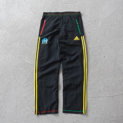 Vintage Adidas Olympique de Marseille Football Track Pants - L