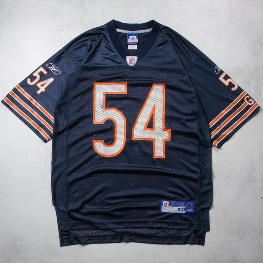 Vintage Chicago Bears #54 Brian Urlacher Reebok NFL Jersey - M