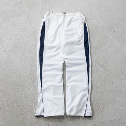 Nike Swoosh Mesh Panelled Track Pants - 2000s (L)