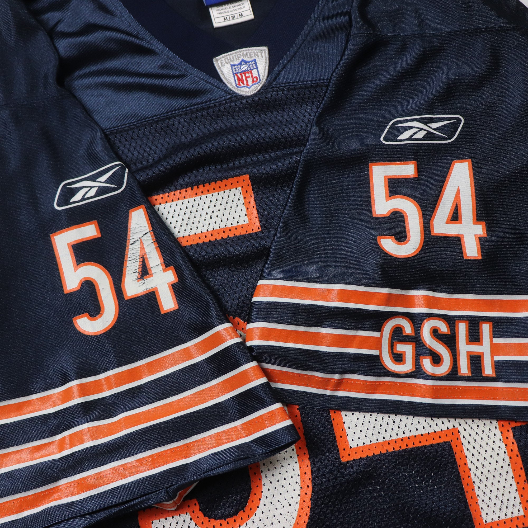 Vintage Chicago Bears #54 Brian Urlacher Reebok NFL Jersey Vintage Chicago Bears #54 Brian Urlacher Reebok NFL Jersey