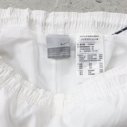 Nike Swoosh Mesh Panelled Track Pants - 2000s (L)