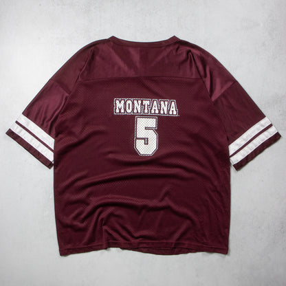 Vintage 80s Montana Grizzlies NCAA Football Jersey - S