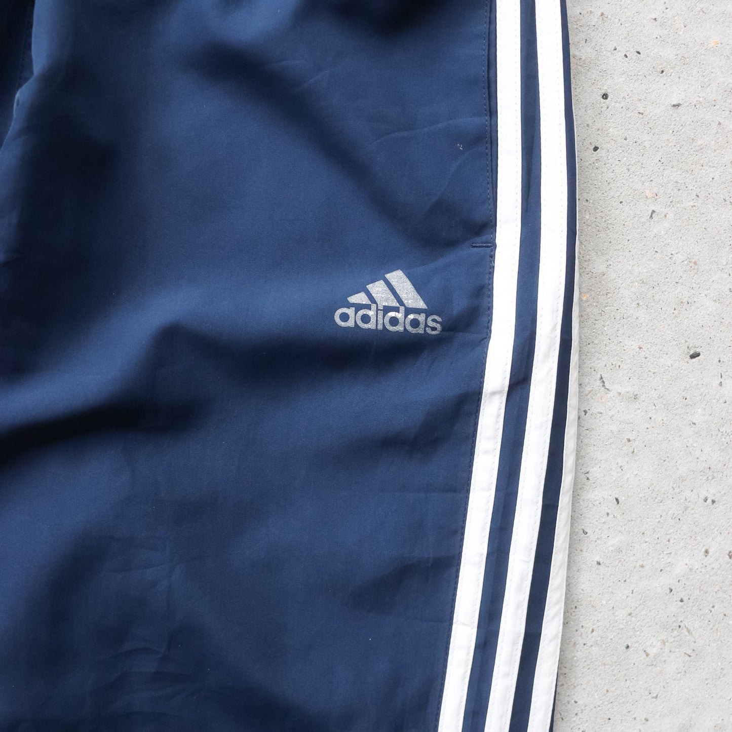 Adidas 3-Stripe Embroidered Track Pants - 2000s (M)