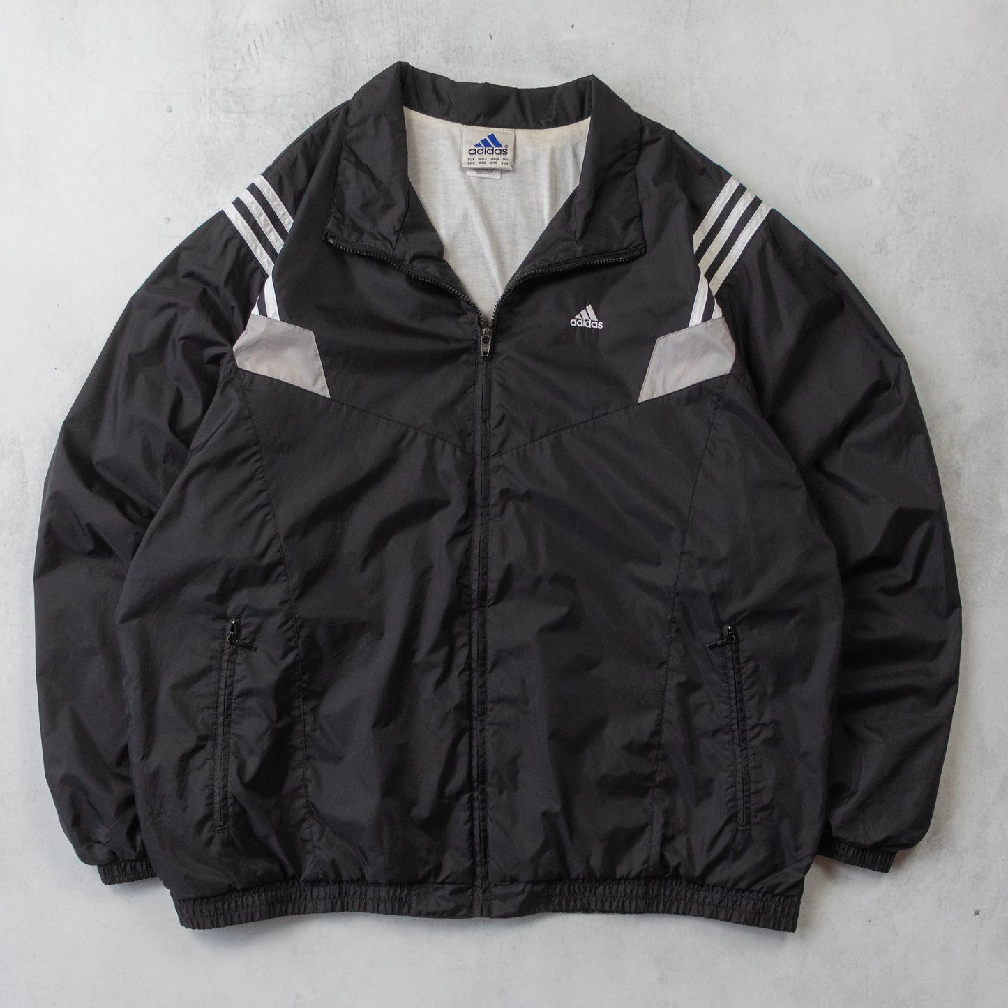 Vintage 90s Adidas 3-Stripe Track Jacket - XXL