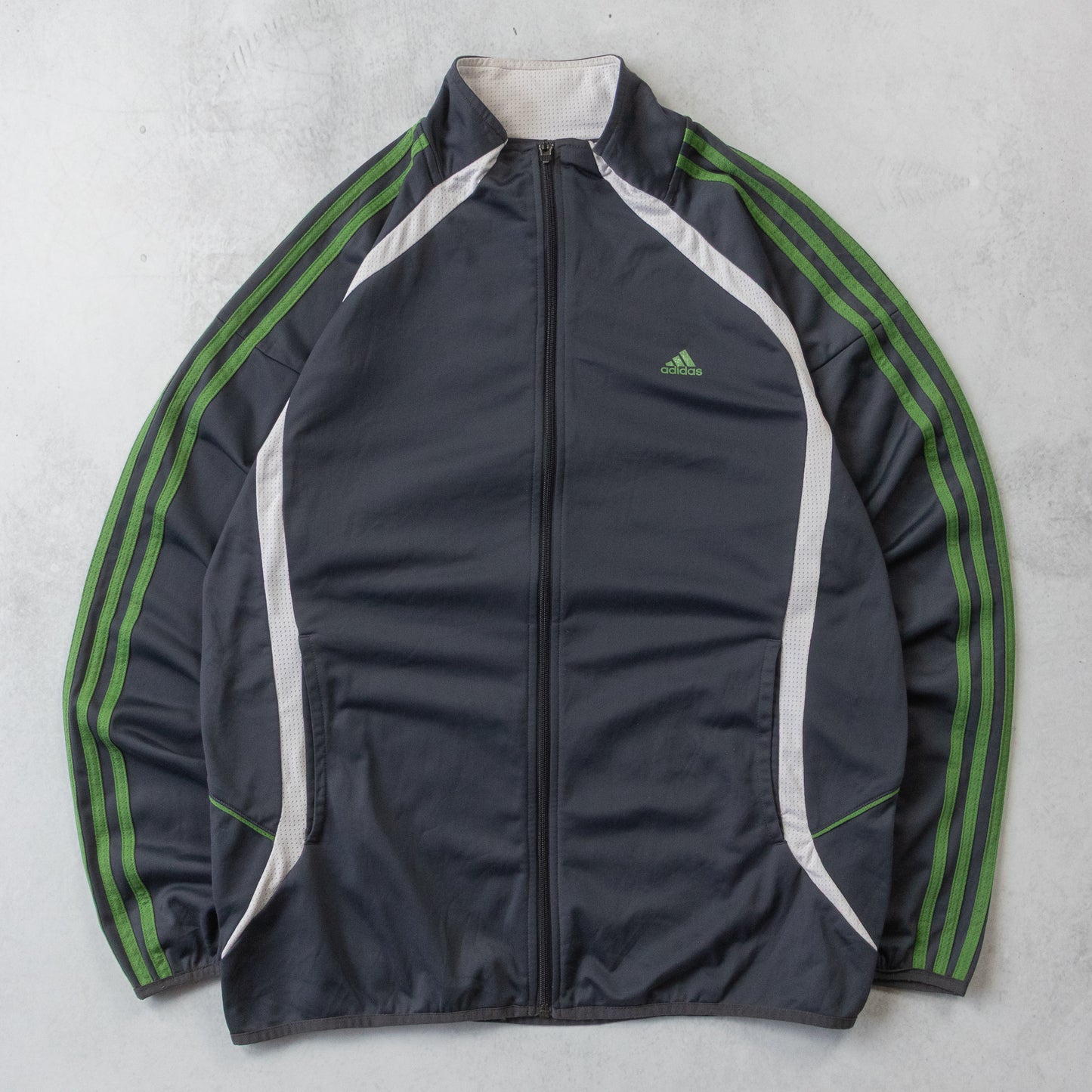 Vintage Adidas 3-Stripe Track Jacket - L