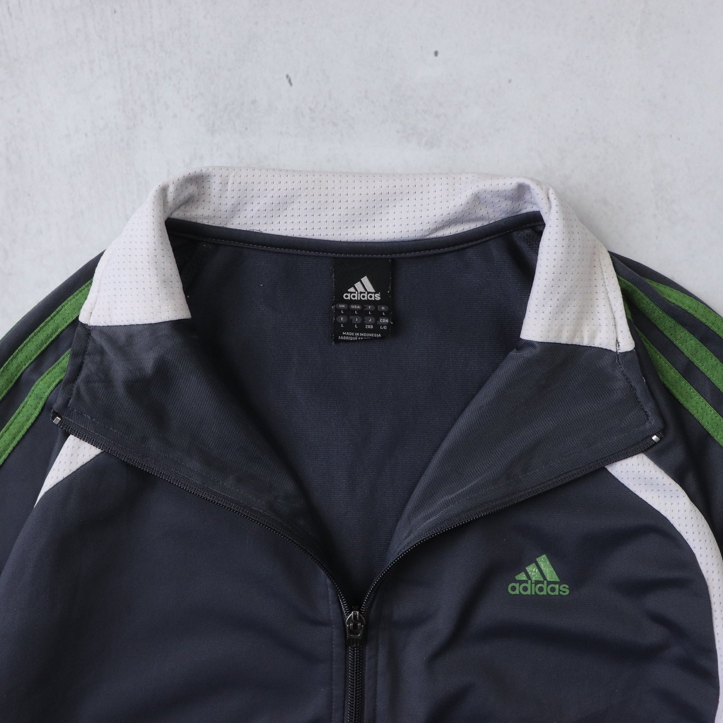 Vintage Adidas 3-Stripe Track Jacket - L