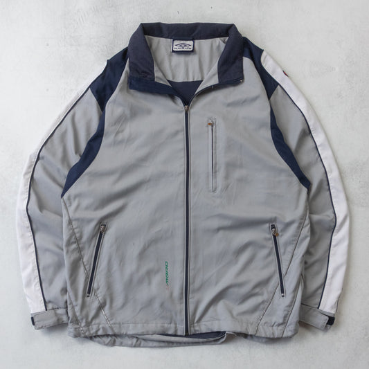 Vintage 90s Umbro Logo Track Jacket - L