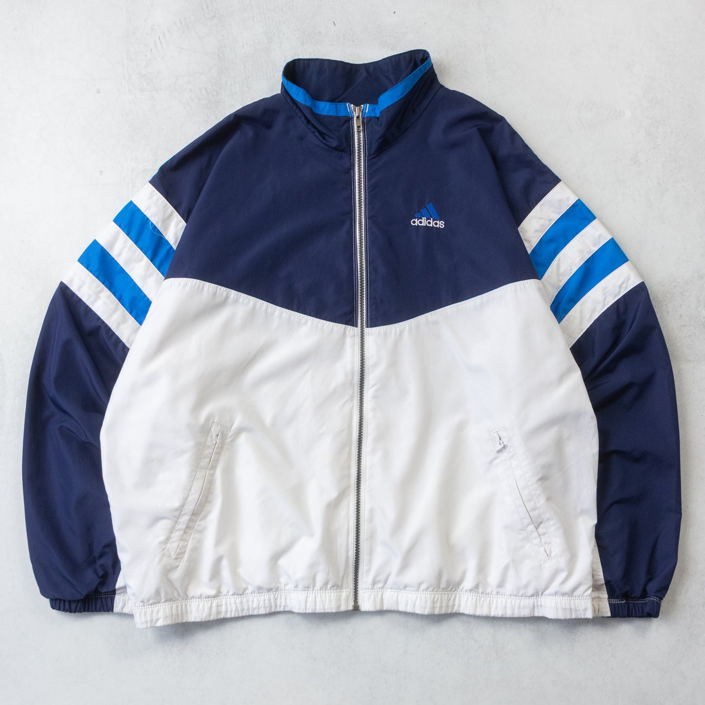 Vintage 90s Adidas 3-Stripe Track Jacket - XL