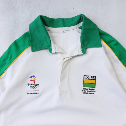Vintage Sydney 2000 Olympics Rugby Polo Shirt - XL
