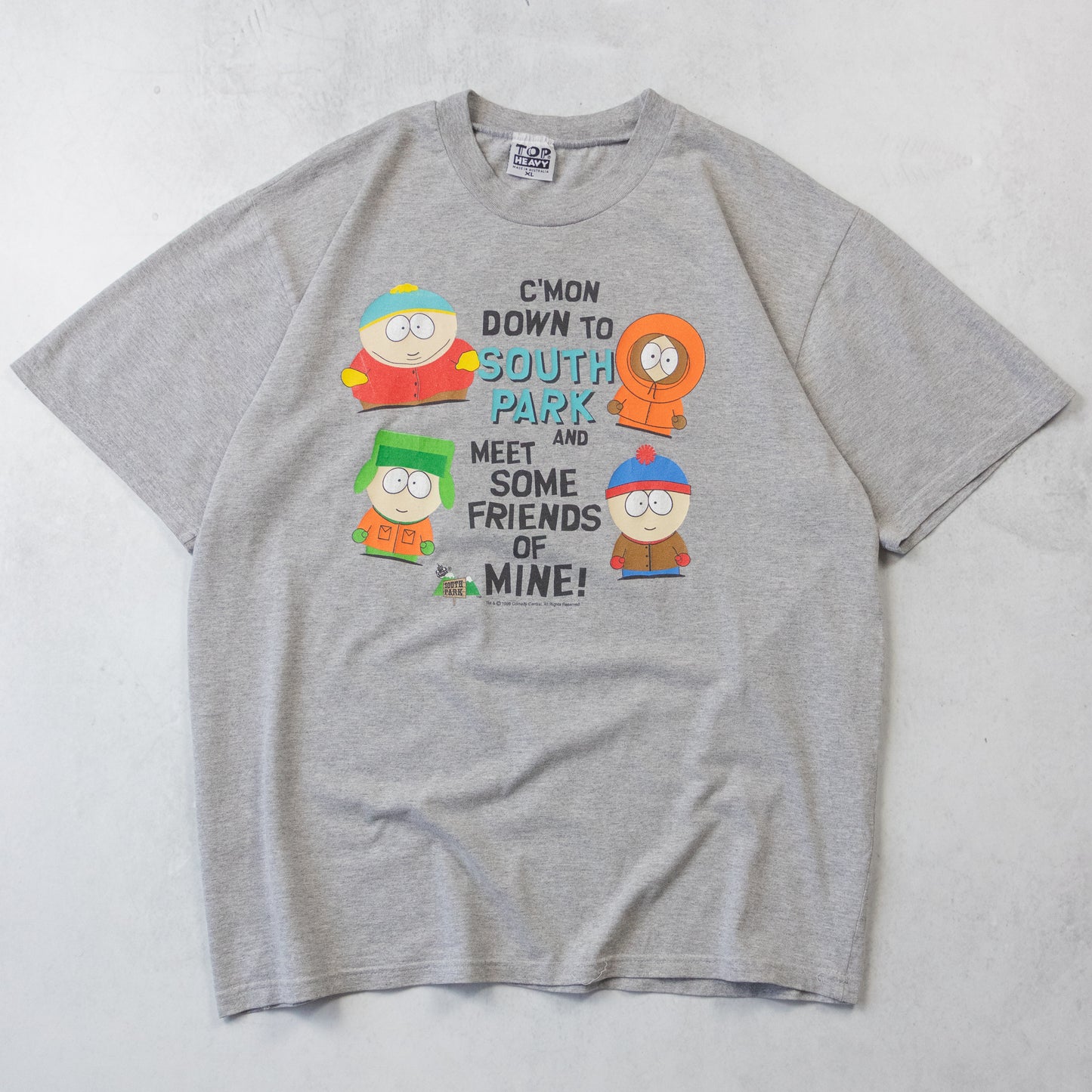 Vintage 1998 South Park Comedy Central Tee - XL