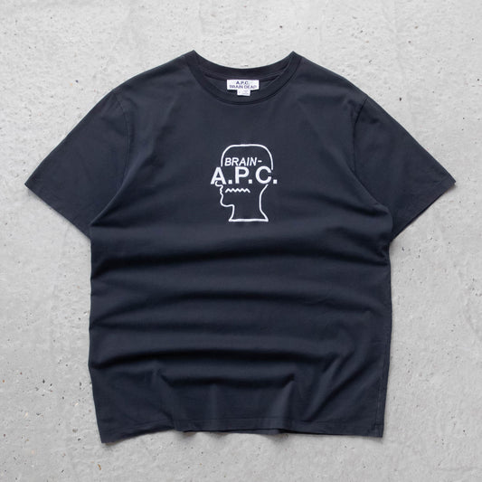 APC x Brain Dead Embroidered Logo Tee - (XL)