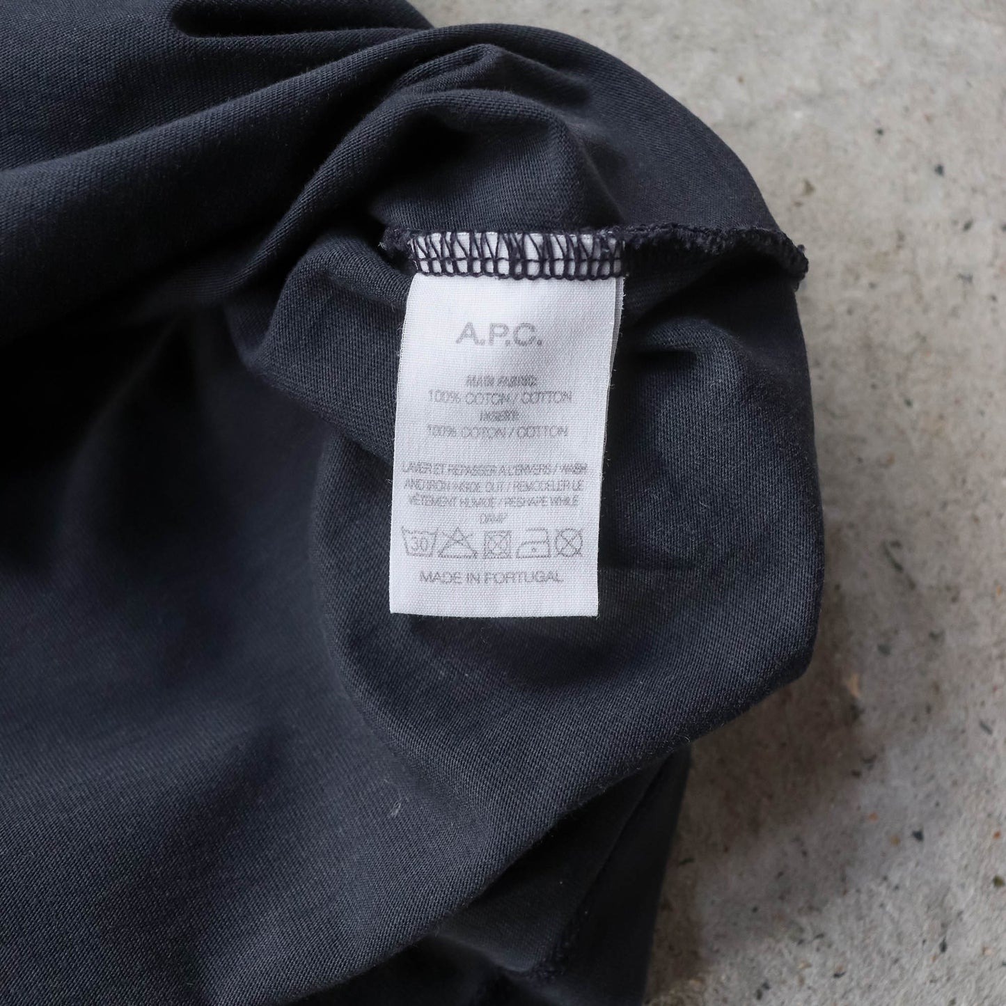 APC x Brain Dead Embroidered Logo Tee - (XL)