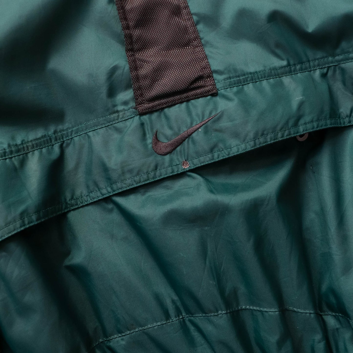 Nike Big Swoosh 1/4 Zip Puffer Jacket - 90s (XL)