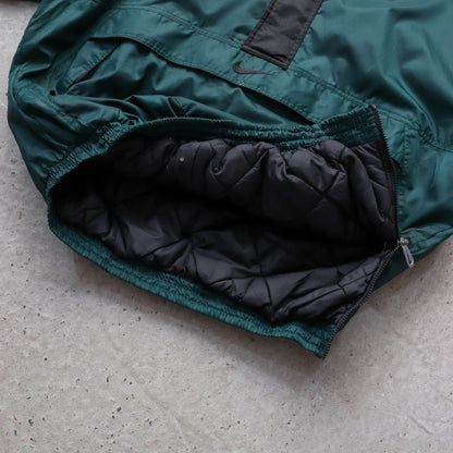 Nike Big Swoosh 1/4 Zip Puffer Jacket - 90s (XL)