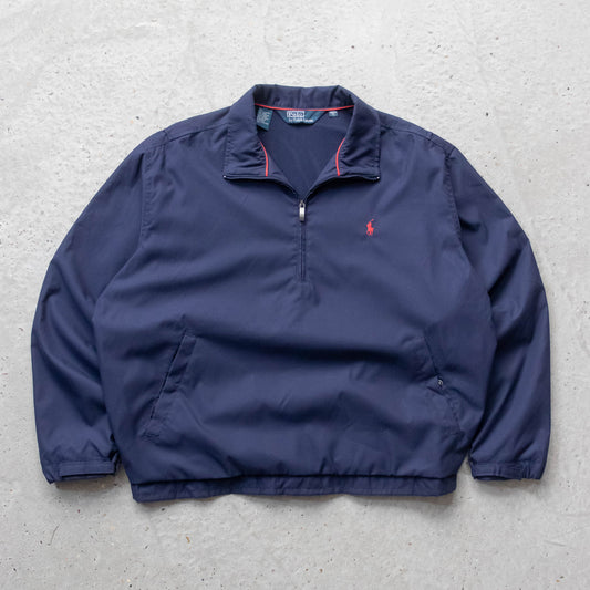 Polo Ralph Lauren 1/4 Zip Windbreaker Jacket - 2000s (XL)