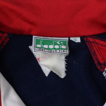 Vintage 90s Diadora Logo Track Jacket - XL