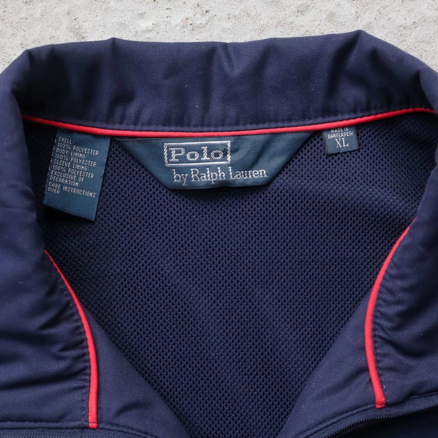 Polo Ralph Lauren 1/4 Zip Windbreaker Jacket - 2000s (XL)