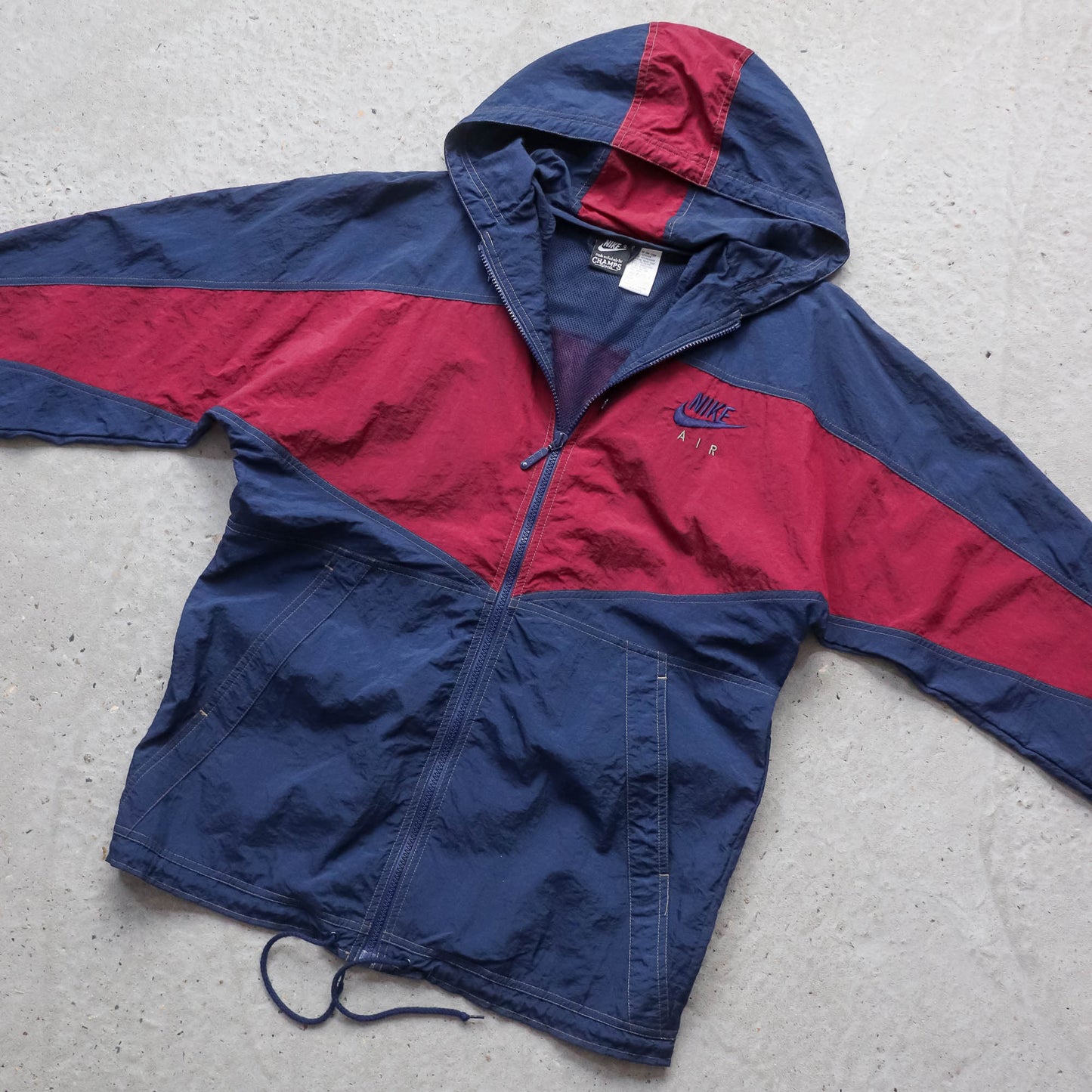 Nike Air x Champs Sports Hooded Windbreaker Jacket - 90s (S)