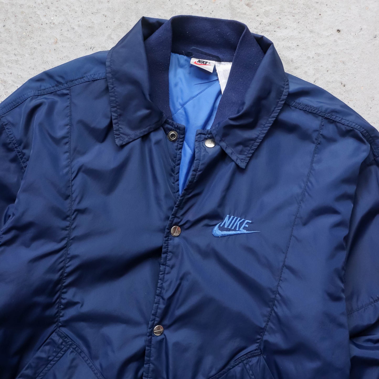Nike Big Swoosh Quilted Coach Jacket - 90s (S)
