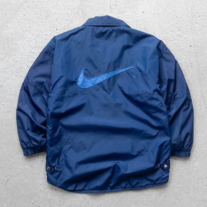Nike Big Swoosh Quilted Coach Jacket - 90s (S)