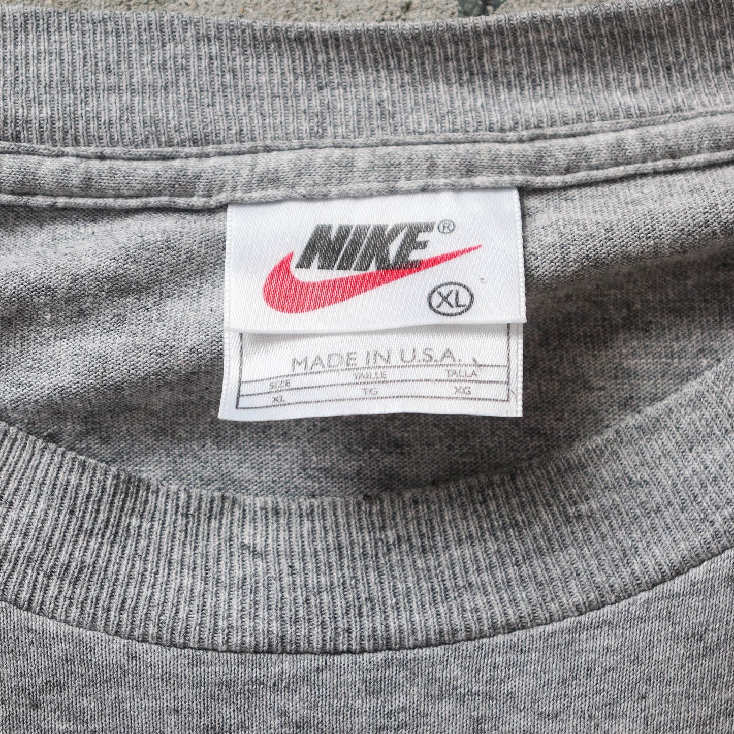 Vintage 90s Nike Swoosh Graphic Tee - XL