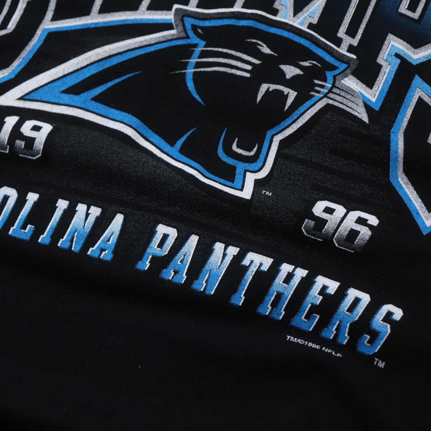 Vintage Carolina Panthers 1996 Champions NFL Tee - M
