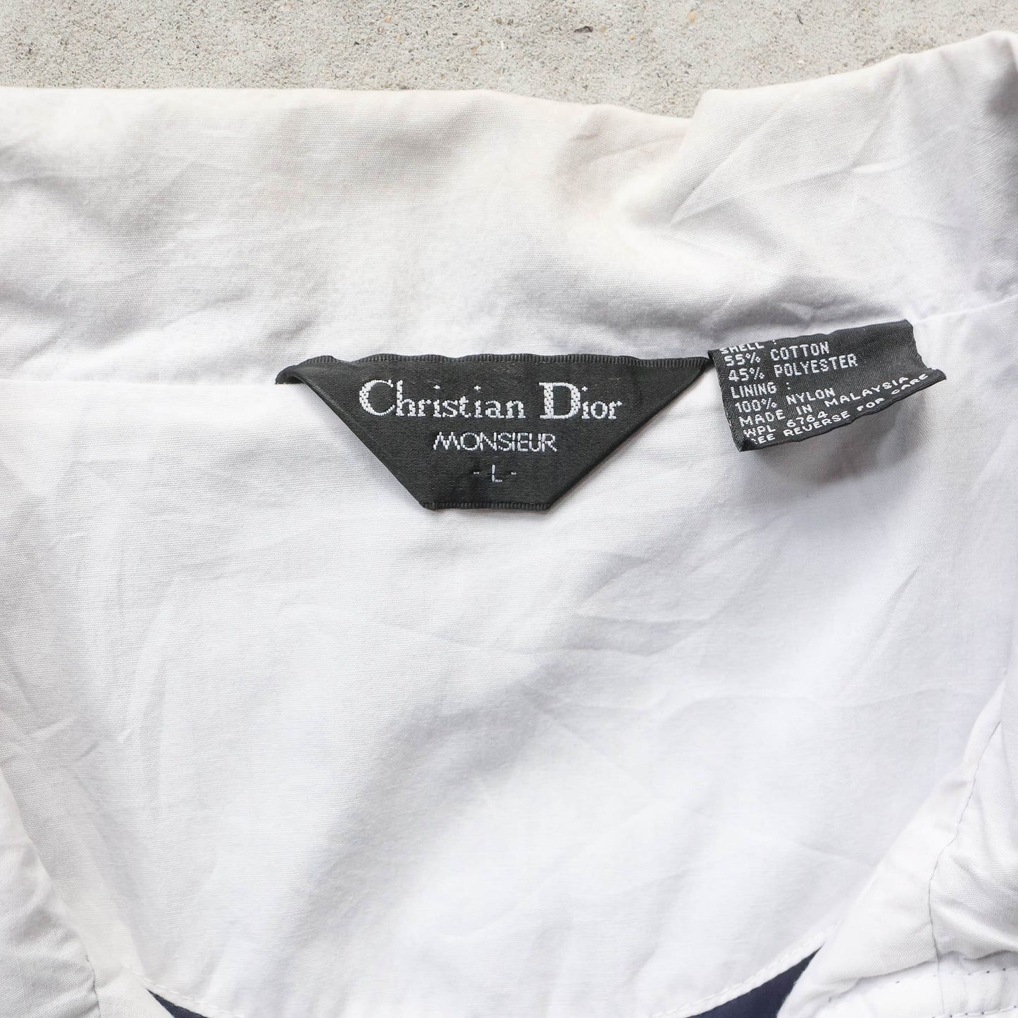 Christian Dior Colourblock Windbreaker Jacket - 90s (L)