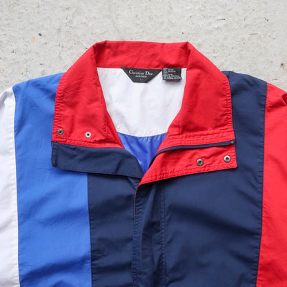 Christian Dior Colourblock Windbreaker Jacket - 90s (L)