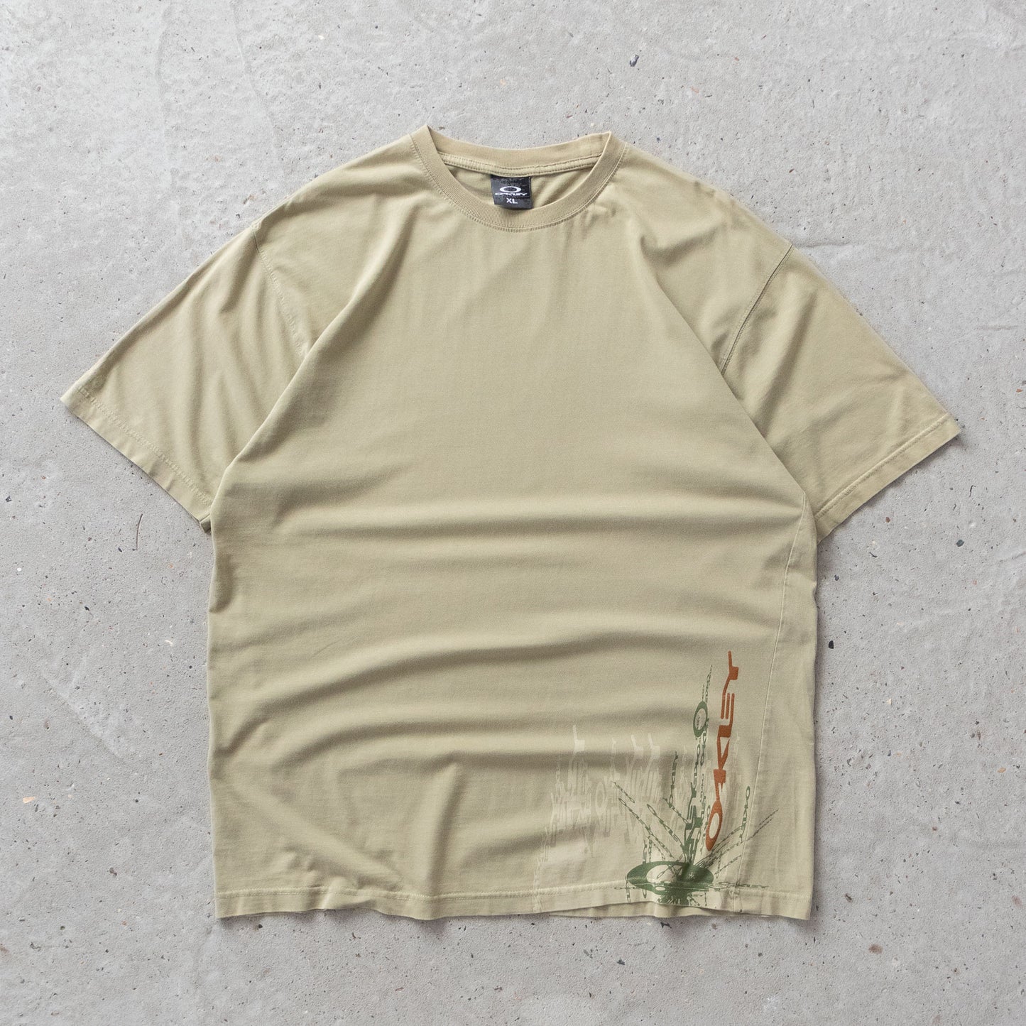 Vintage 2000s Oakley Graffiti Tee - XL