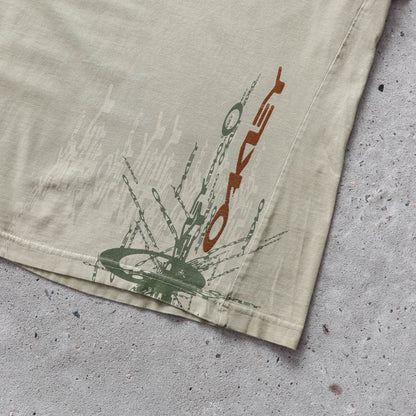 Vintage 2000s Oakley Graffiti Tee - XL