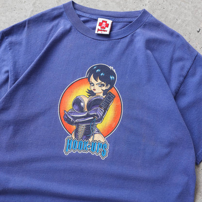 Vintage 90s Hook-Ups Wrestling Federation Tee - L