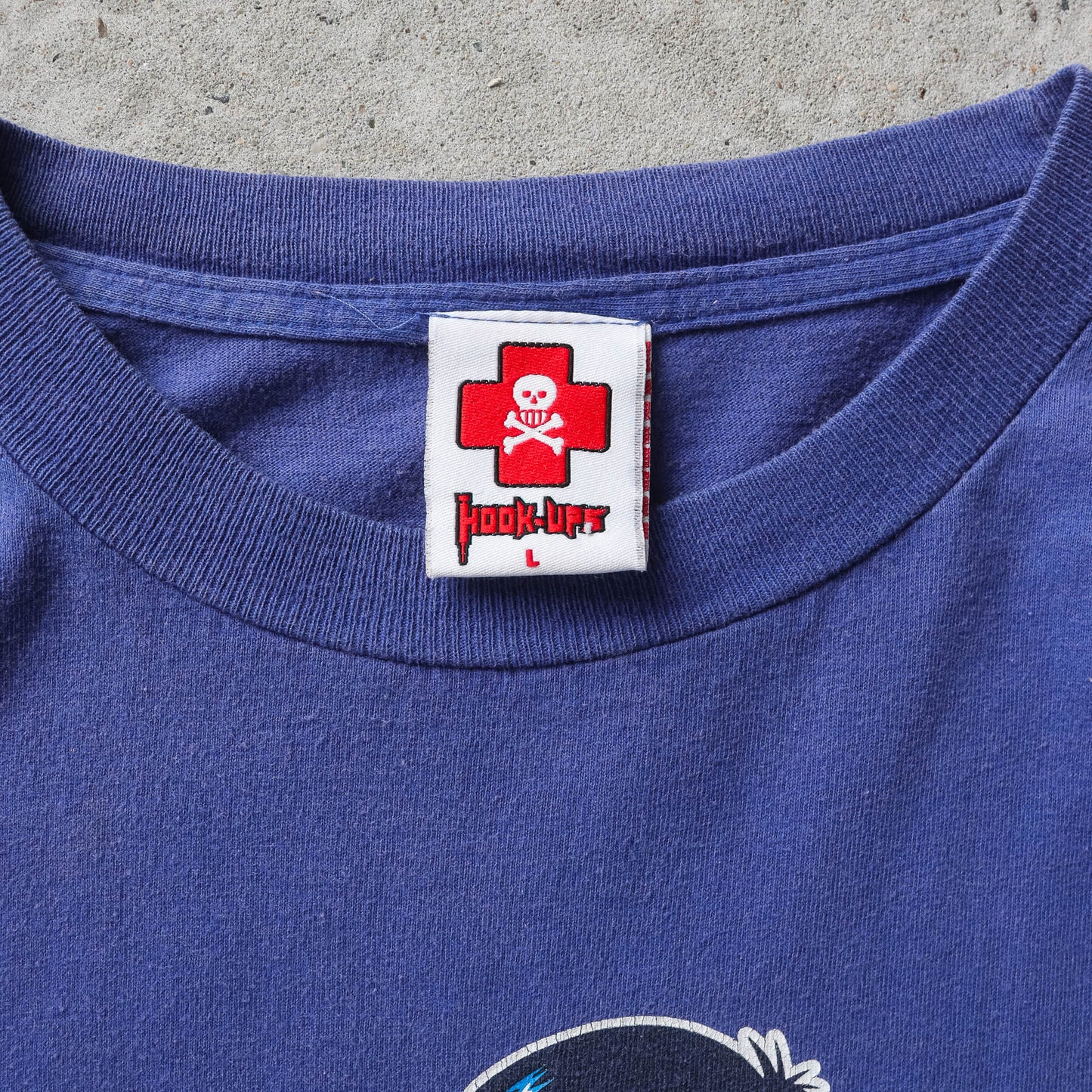 Vintage 90s Hook-Ups Wrestling Federation Tee - L