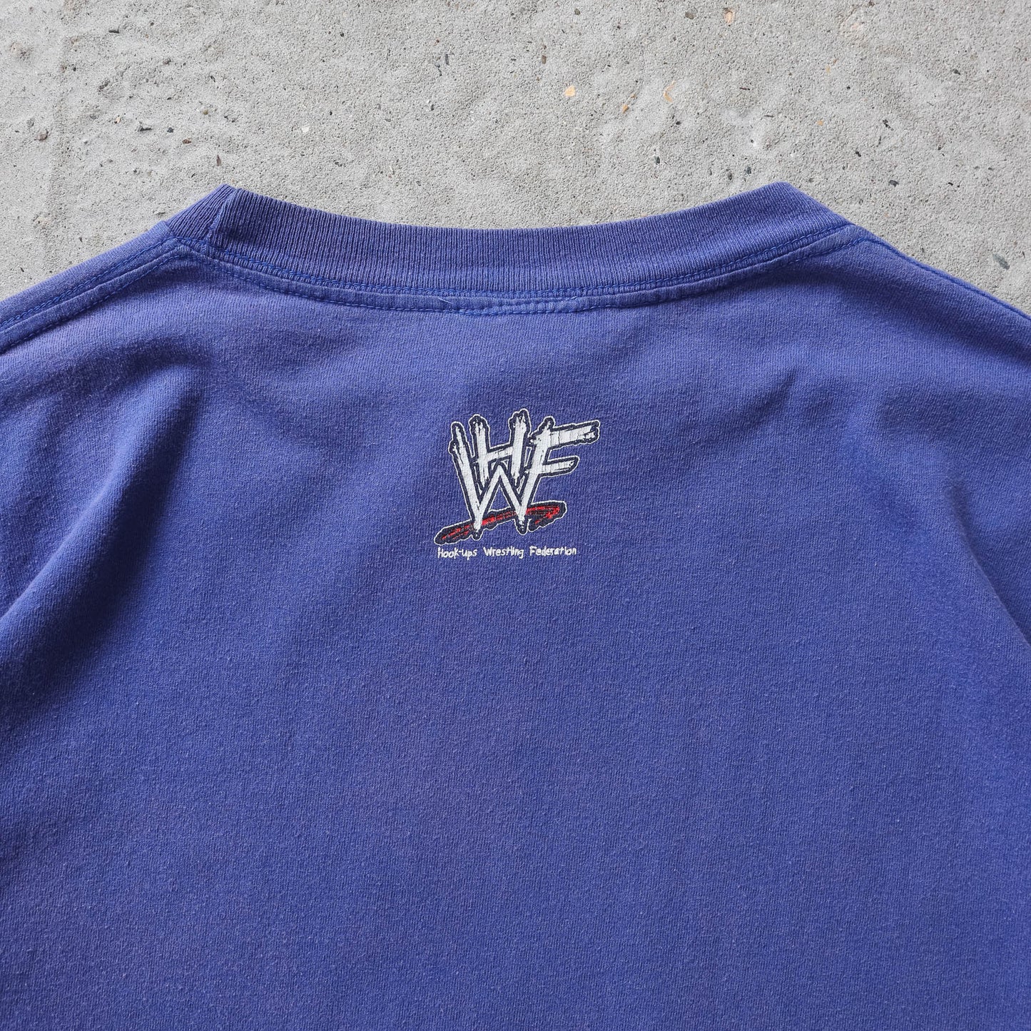 Vintage 90s Hook-Ups Wrestling Federation Tee - L