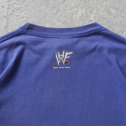 Vintage 90s Hook-Ups Wrestling Federation Tee - L
